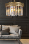 Begüsa Sitrus 3-Lü Antique Lux Crystal Chandelier 1