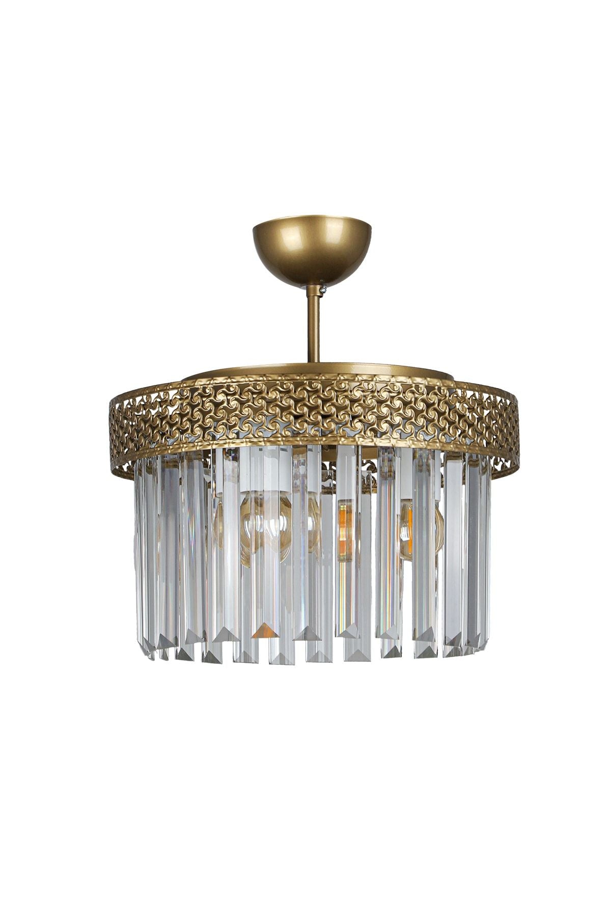 Begüsa Sitrus 3-Lü Antique Lux Crystal Chandelier 3