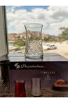 Paşabahçe 12-Piece Timeless Tea Glass Crystal Cut Glass Only Glass 5