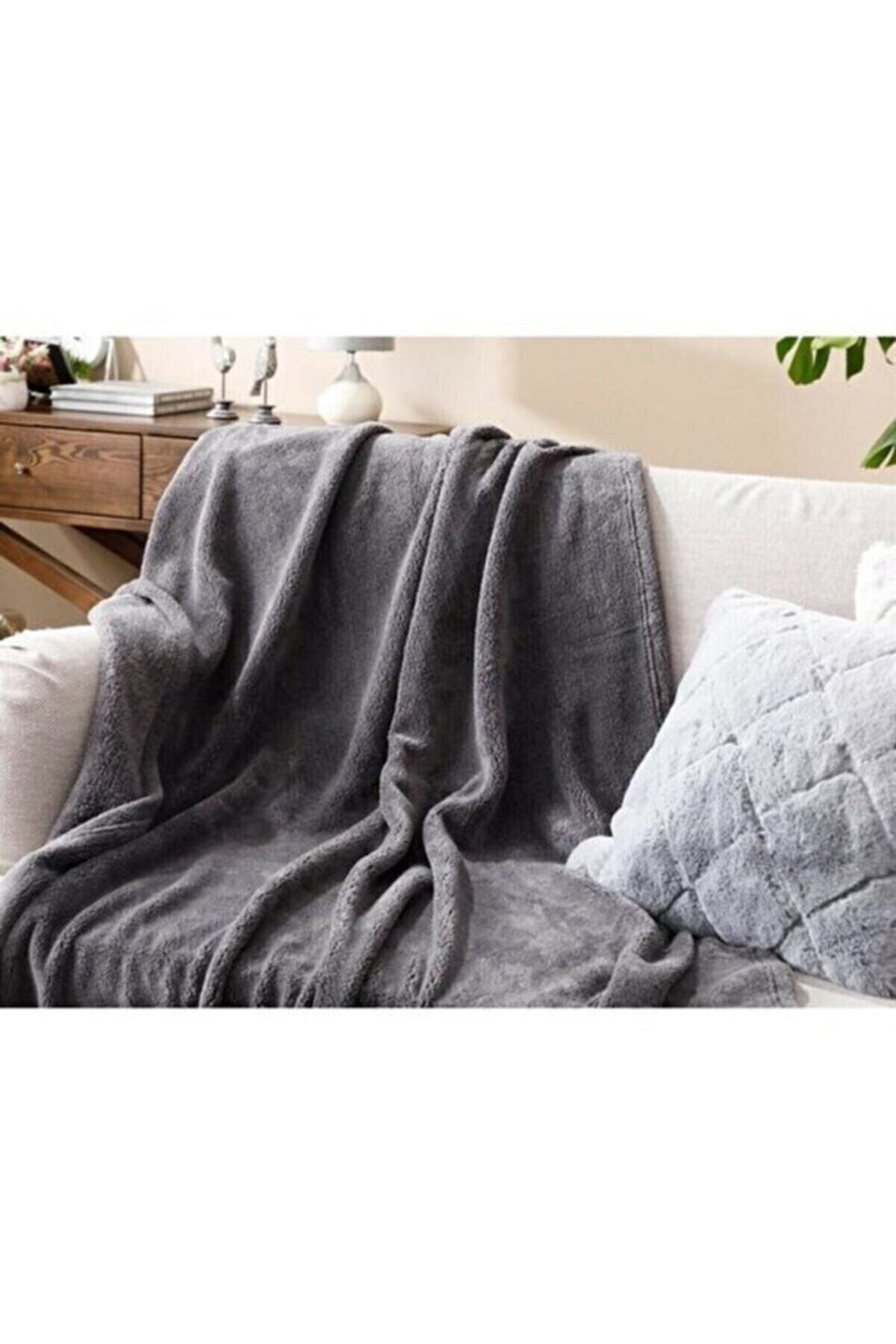 Mulberry Wellsoft Blanket Anthracite Television Blanket Plush Fleece Blanket Single 170*230 2