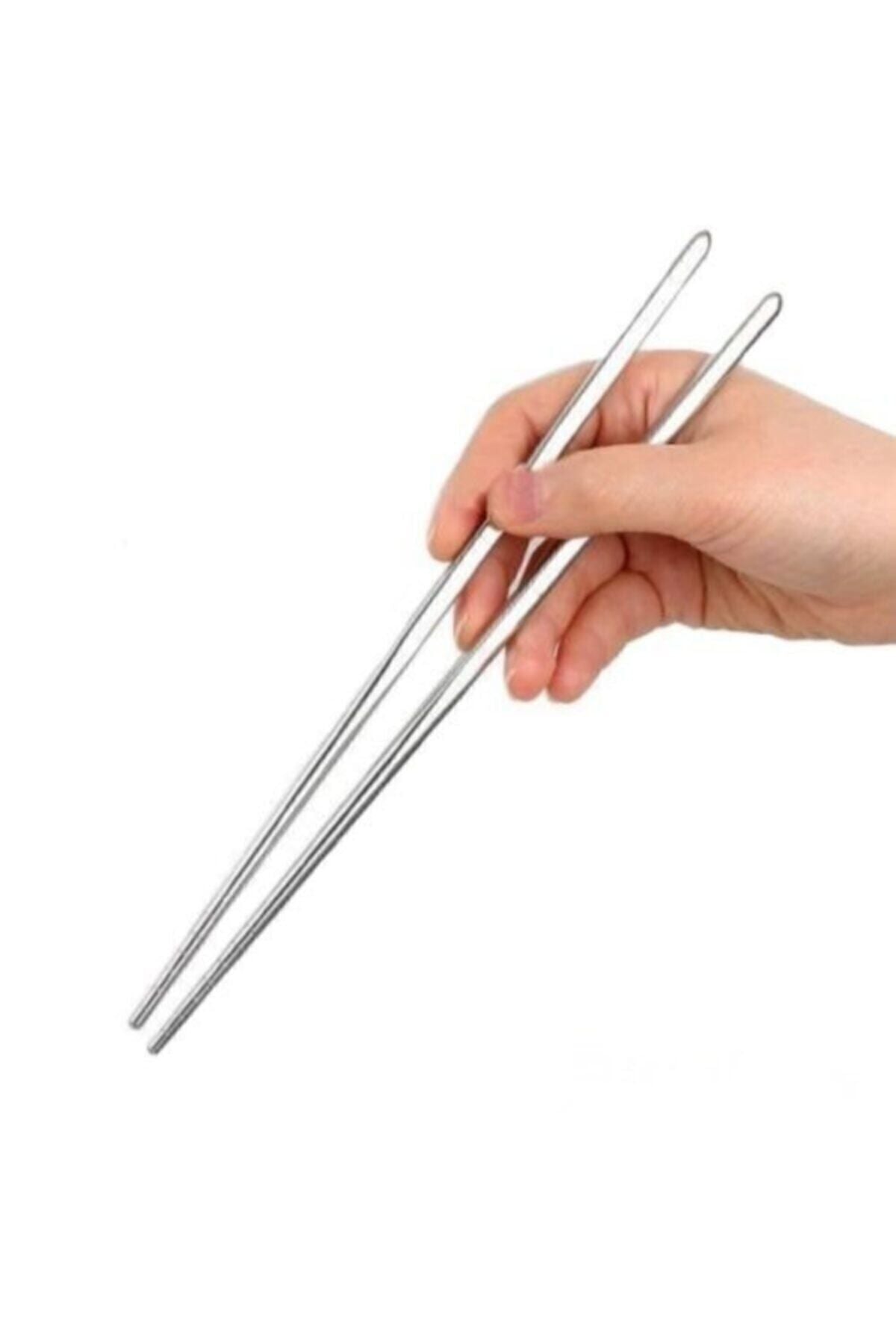 EREN GROUP 5-Piece Stainless Steel Metal Chopstick 2