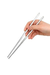 EREN GROUP 5-Piece Stainless Steel Metal Chopstick 2