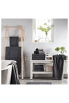 IKEA 4 Piece Hand Towel Set, Dark Grey, 30x30 cm, Cotton 7