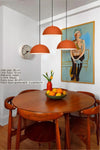 Bamyum Lipeo Orange Pendant Lamp Single Hanging Living Room Kitchen Hairdresser Cafe Lamp Decorative Lighting Bakery 2