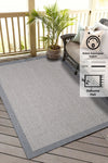 Konfor Halı Konfor Sisalux 3092 Grey Jute-Based Modern Woven Rug Sisal 1