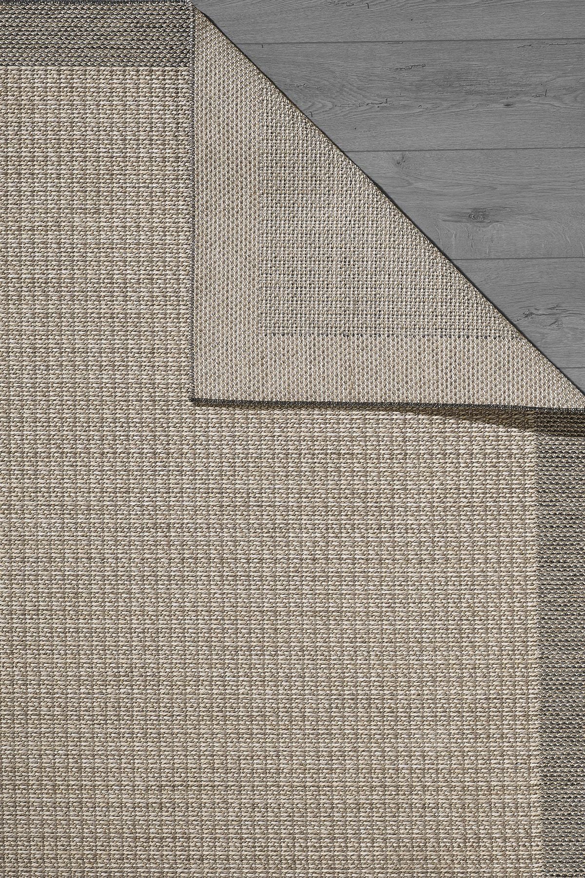 Konfor Halı Konfor Sisalux 3091 Beige Jute Backed Modern Woven Rug Sisal Mat Rug 5