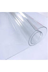 ERKSOLHOME Ceren Transparent 1.4mm 80cm Wide Thick Non-Slip PVC Table Cover Protector 2