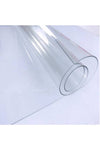 ERKSOLHOME Ceren Transparent 1.3mm 80cm Wide Thick PVC Non-Slip Table Cover Protector 2