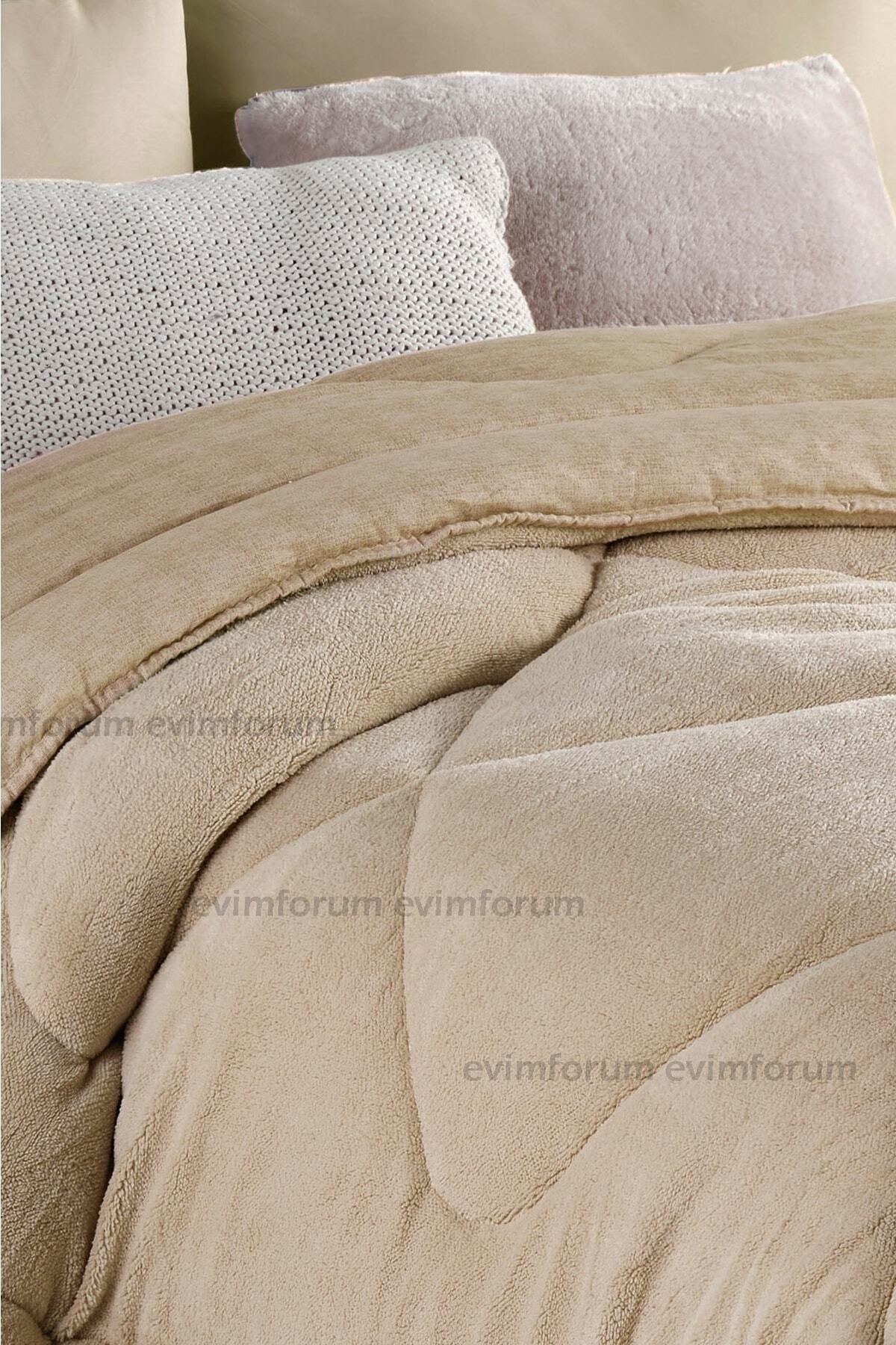 Formeya Single Luxury Brown Wellsoft Quilt Double-Sided 155x215 2