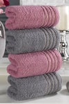 Casnack Diana Towel Set 4 Pieces 800g 50x90cm 2