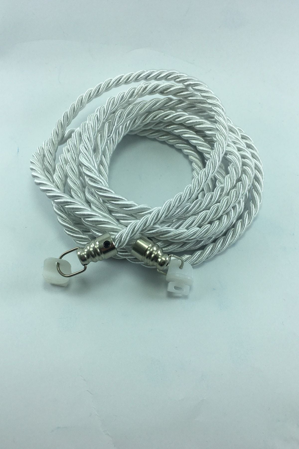 Halis Ticaret Braided Curtain Tieback Cord 300cm Metal Tip 1