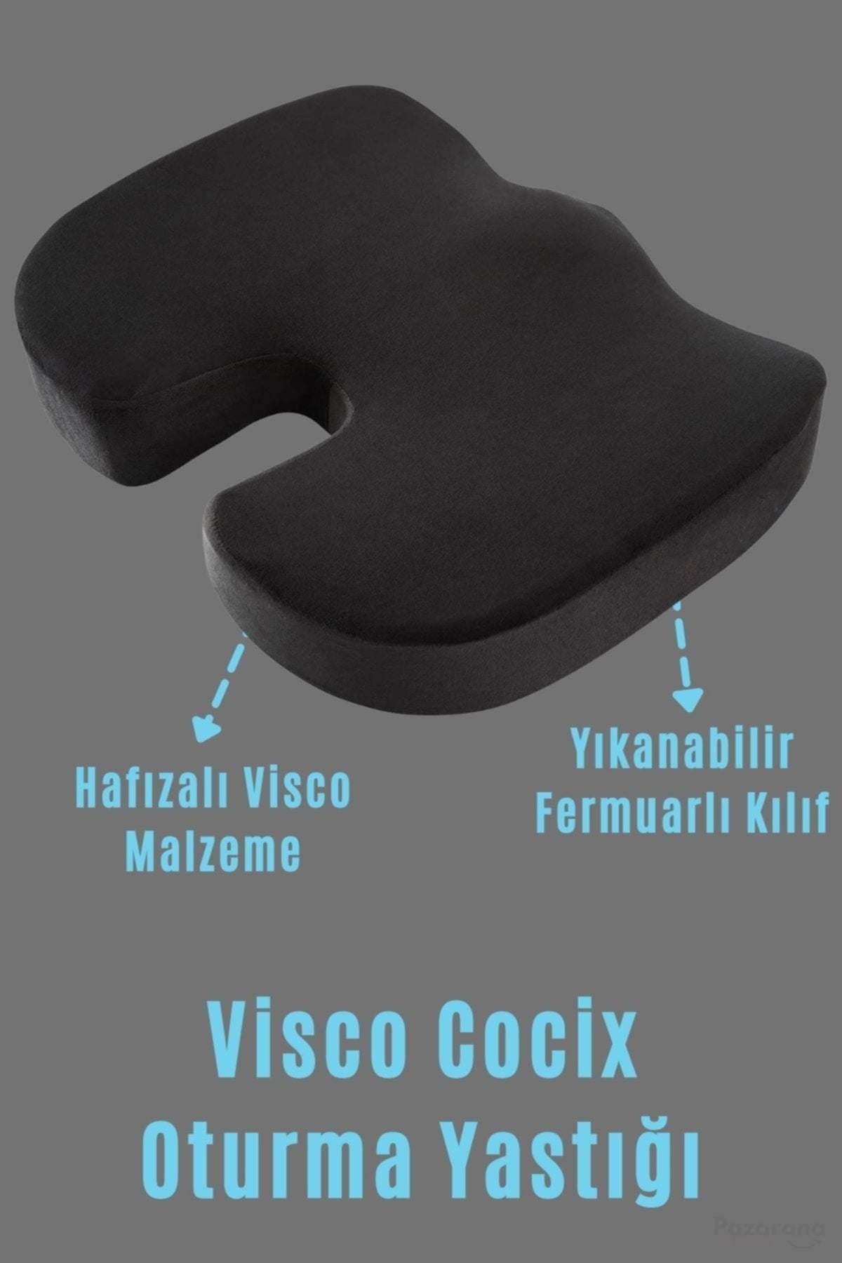 Ankaflex Visko Cocix Cushion Seat Cushion Hemorrhoid Cushion Orthopedic Sitting Pillow Ring Pillow 2