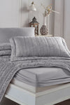 Elart Comfort New Generation Sleep Set - 6 Piece Velvet Silver (230x220cm) 2