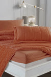 Elart Comfort New Generation Sleep Set - 6 Pieces Velvet Cinnamon (230x220cm) 2