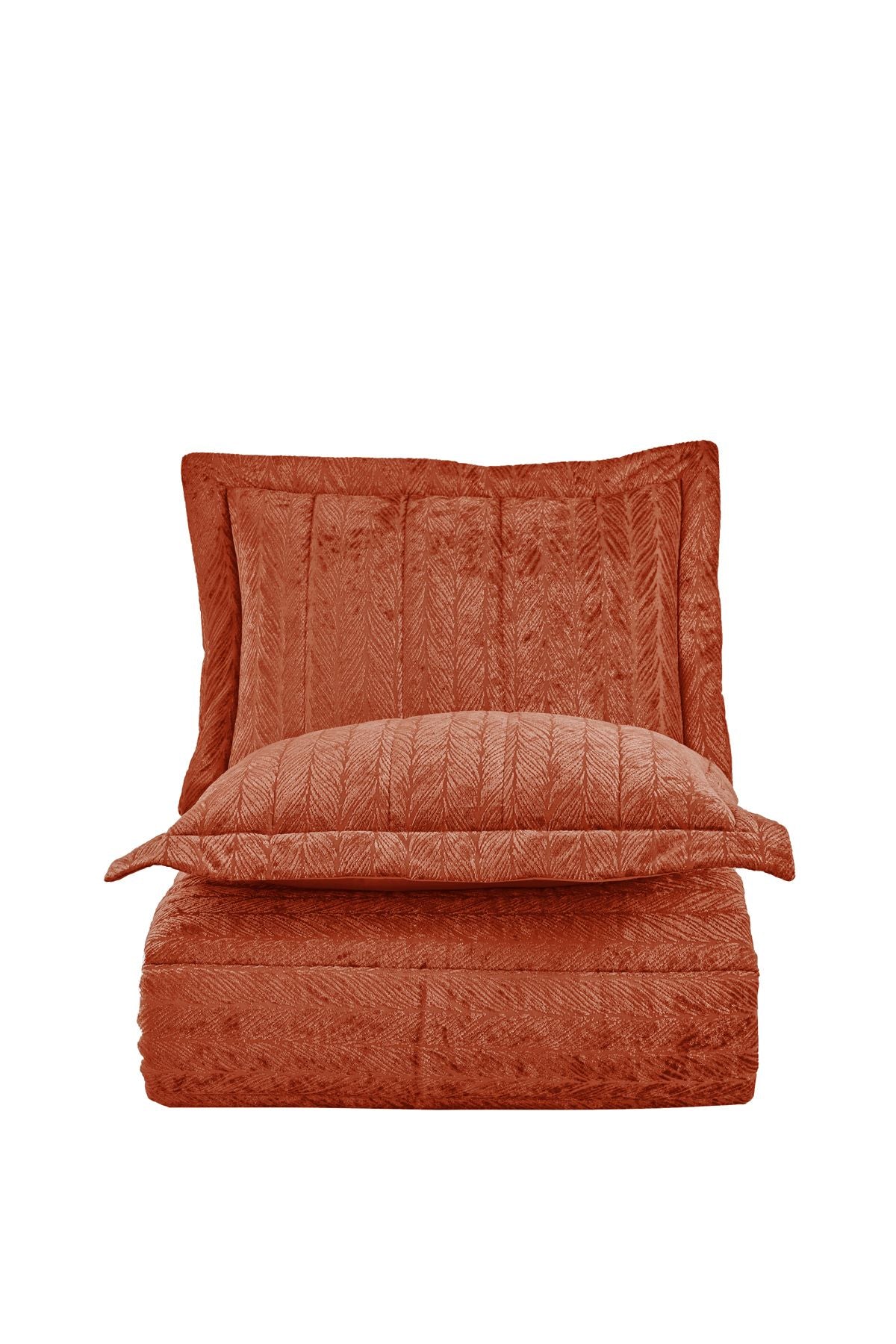 Elart Comfort New Generation Sleep Set - 6 Pieces Velvet Cinnamon (230x220cm) 3