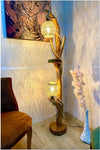 MenalART Ağaç Tasarım Tree Floor Lamp 145-150 Cm New Yalikavak Series Natural Wood Floor Lamp 1