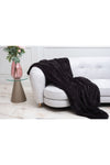 MEYHOME Wellsoft Plush TV Blanket (150X200 CM) Black 2