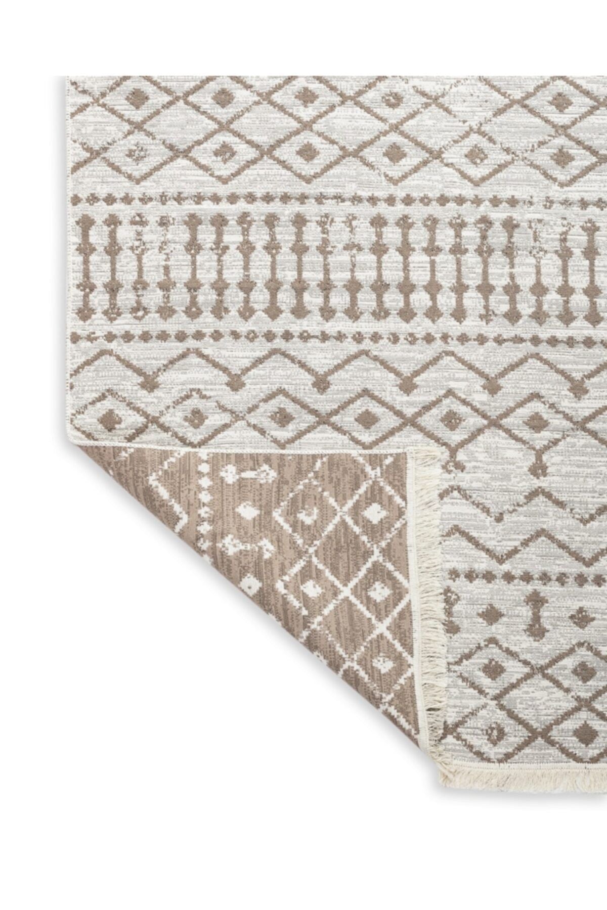 SARAZ HALI Bohem Series Double-Sided Woven Cotton Rug 6