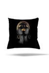 On The Clouds Marble Zebra African Woman Pattern Hidden Zipper Pillow Cover Cushion Cover Sofa Pillow Cover 1