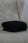 Mulberry Wellsoft Blanket, TV Blanket, Plush, Polar Blanket, Double 220*230 Black 2