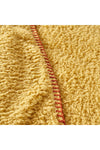 Karaca Home Faye Mustard Double Sherpa Blanket 3