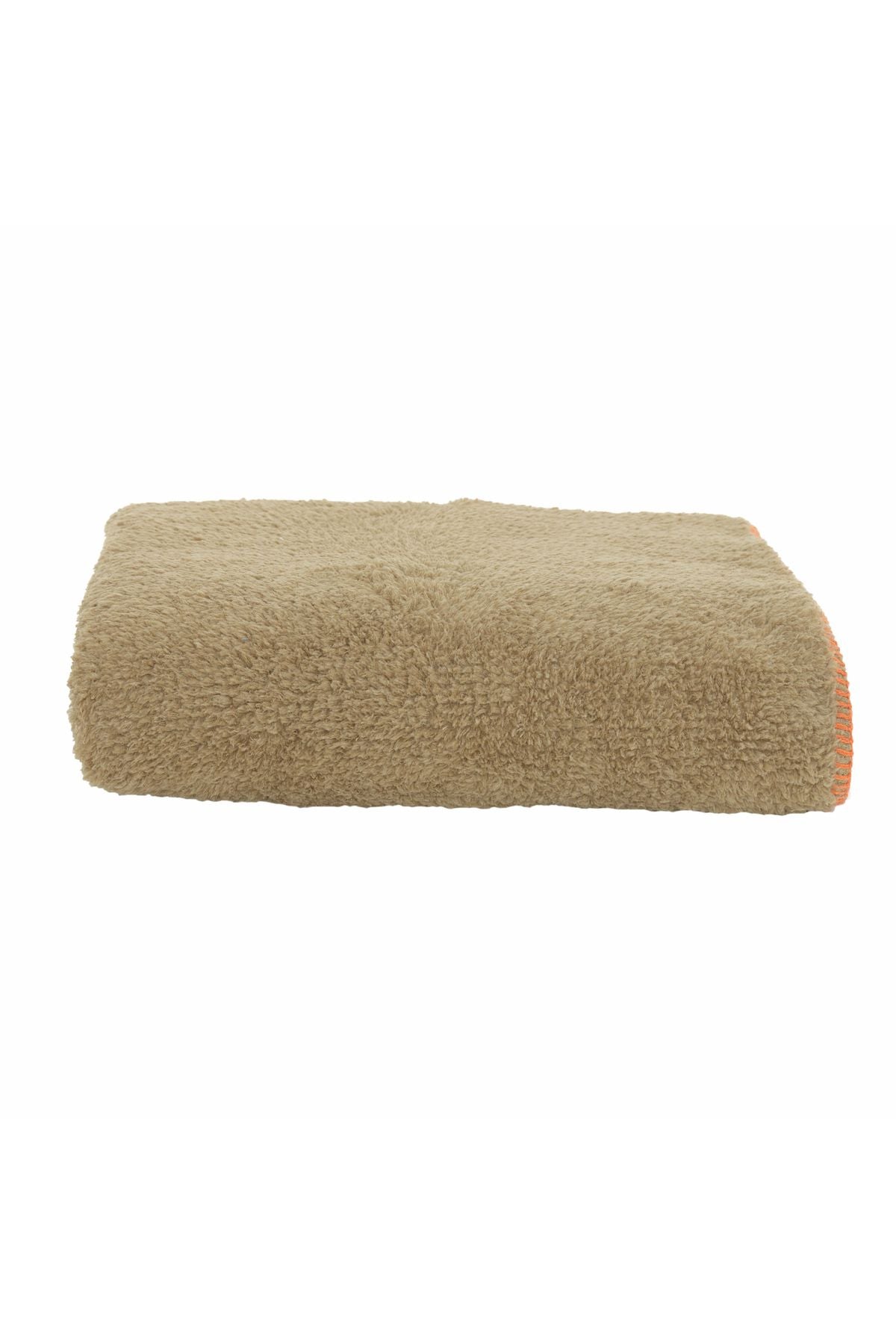 Karaca Home Faye Mustard Double Sherpa Blanket 4