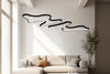 Chandelier Duple Artisan - Black Body, White Light Black 166PRG1238 2