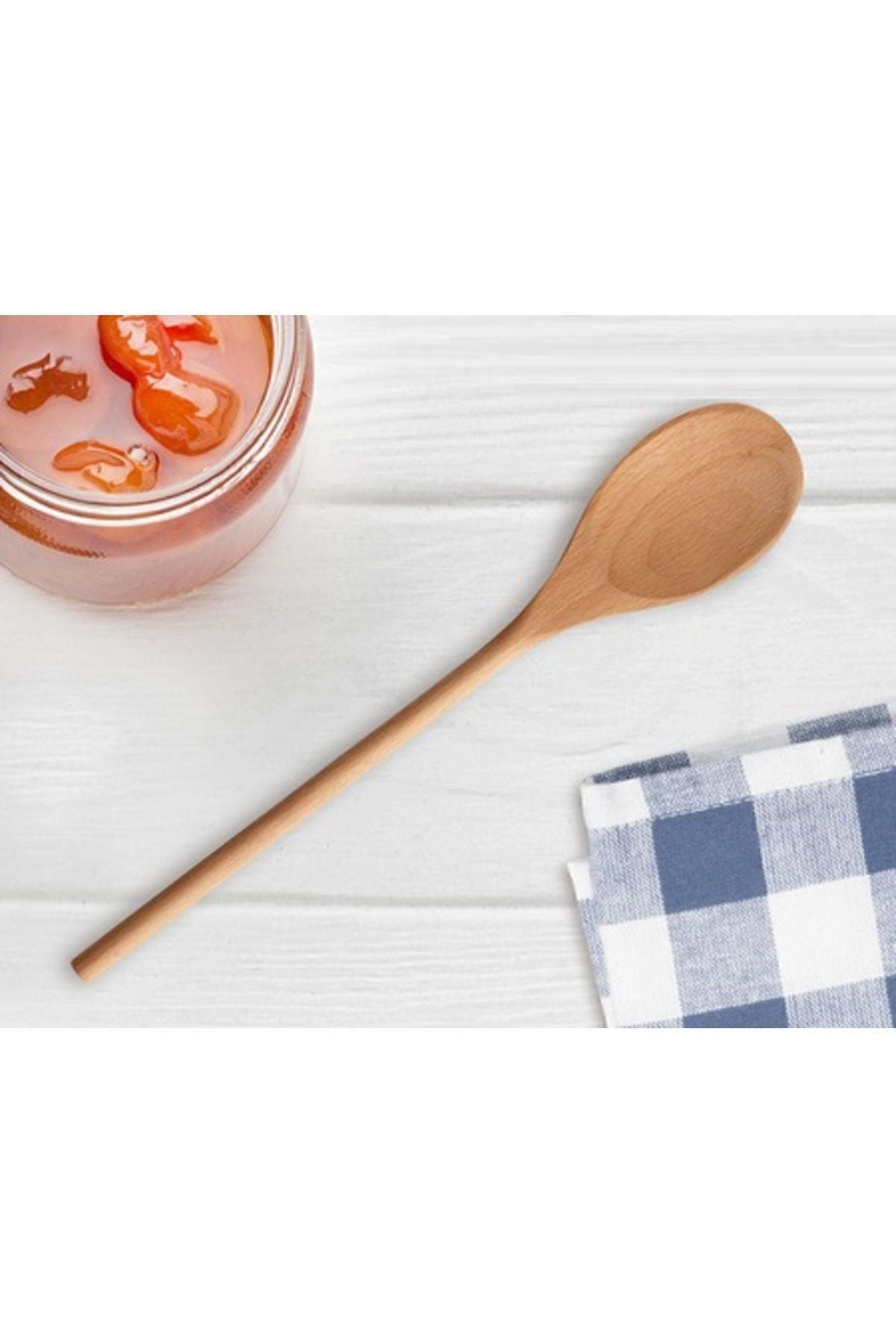 IKEA Mıxa Beech Wood Serving Spoon - 25 Cm 3