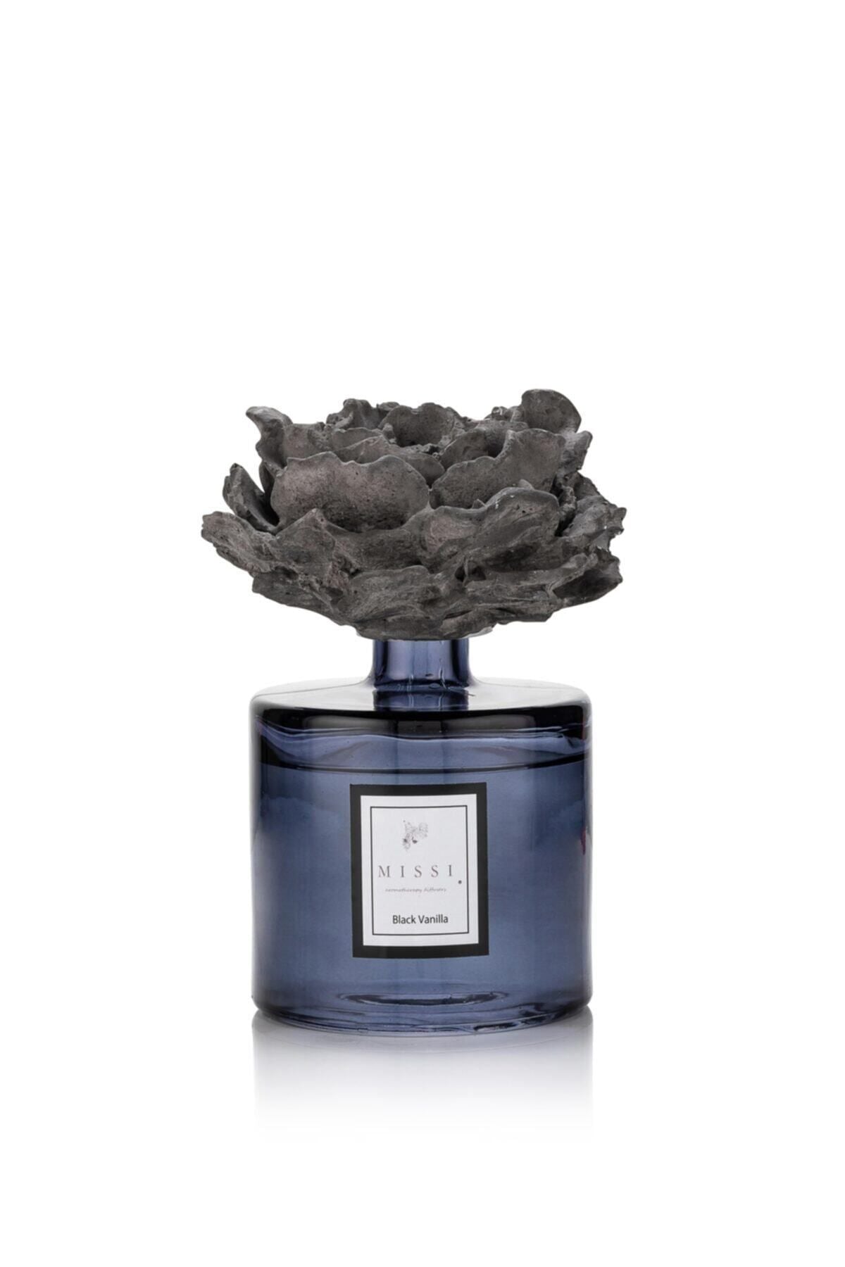 Missi 500 Cc Room Fragrance Anthracite Rose Replacement Wick Stone 2