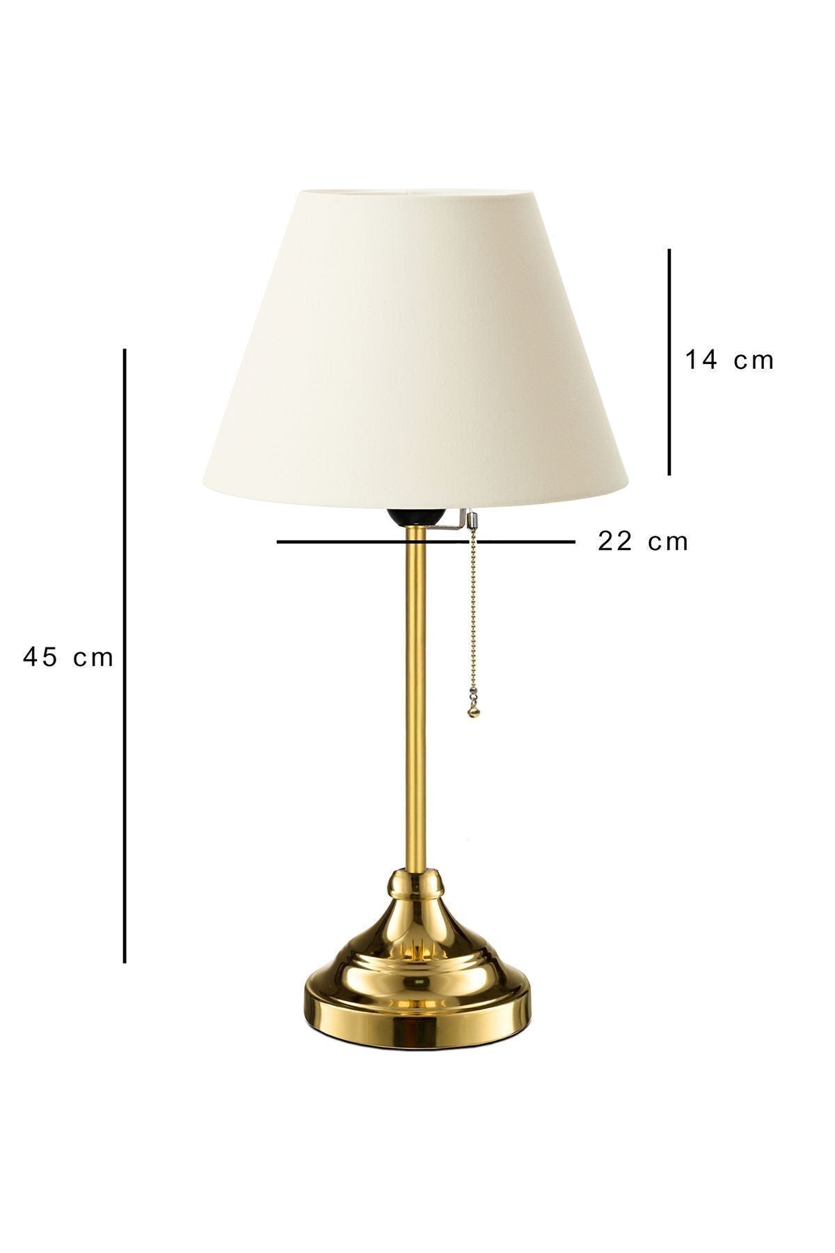 HOMİNG Edel Gold Body Lamp Fabric Lampshade Ayd-3110 4