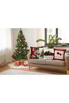 Benlisso Home Noel Themed Christmas 4-Piece Pillow Cushion Cover Set (MERRY CHRISTMAS) 1664 2