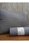 Üntaş Life Single Fitted Sheet + 1 Pillowcase Gray 1