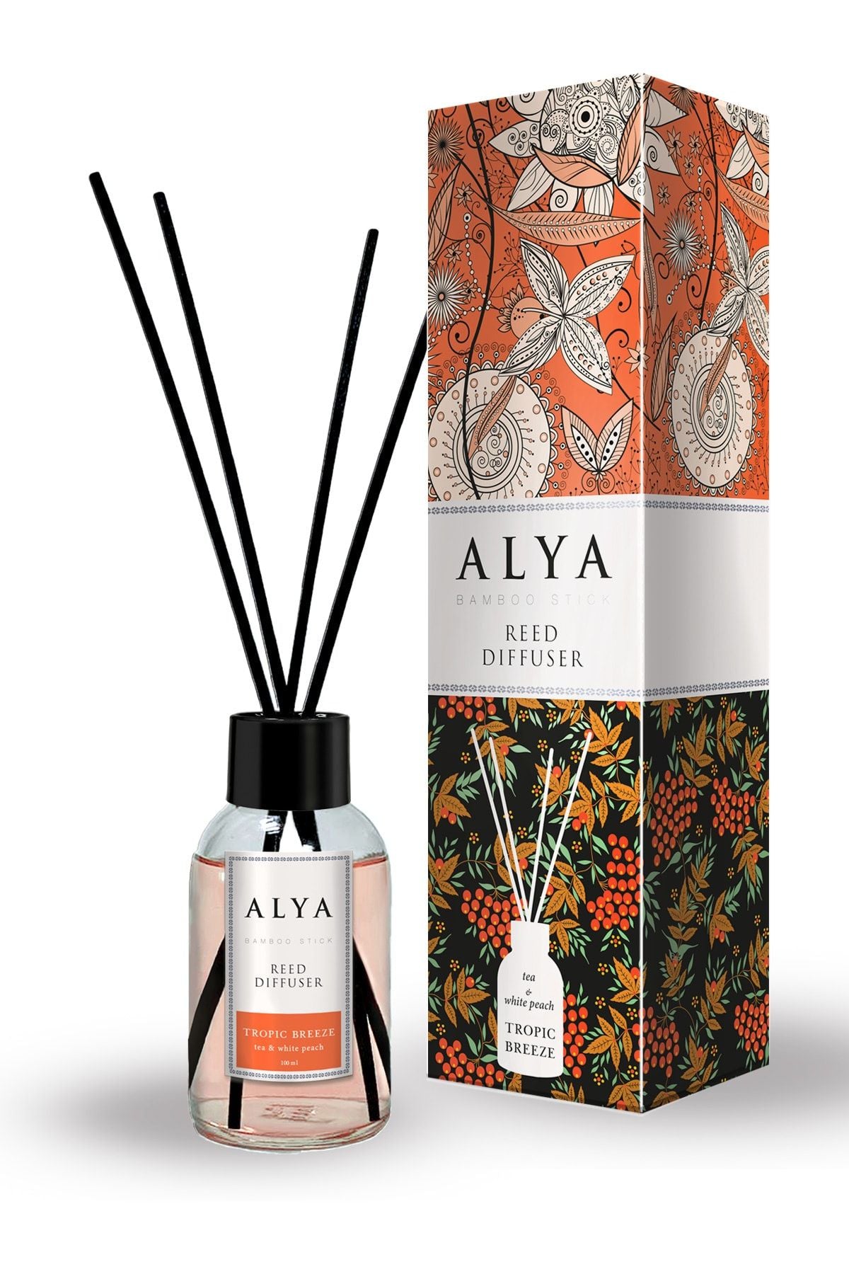 Alya Tropic Breeze Bamboo Reed Diffuser 100 ml 1