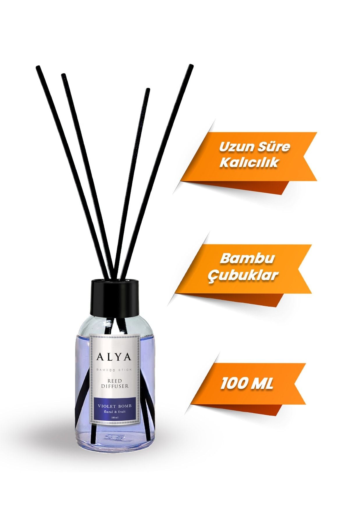 Alya Violet Bomb Reed Diffuser 100 ml 4