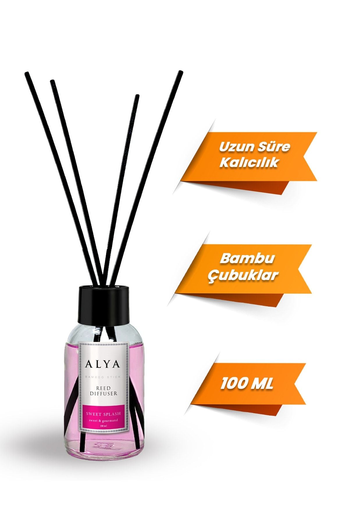 Alya Sweet Splash Bamboo Reed Diffuser 100 ml 4