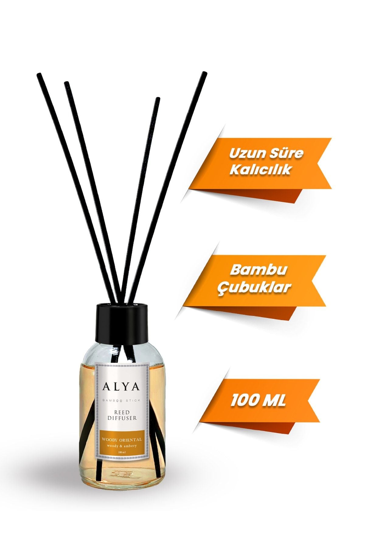 Alya Woody Oriental Bamboo Reed Diffuser 100 ml 4