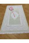 AYHANHOME Gift Set Tafta Fringed Pink Prayer Rug, Yasin, Rosary 2