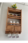 BIGWOODWORKERS Wooden Shelf, Spice Rack 2