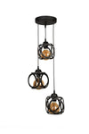 Begüsa Savaş 3-Lamp Chandelier Black 2