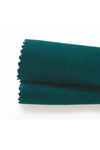 Demor Home Velvet Textured Pleated Ocean Green High-Quality Curtain Single Panel 2