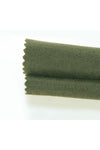 Demor Home Velvet Textured Extra Pleated Sweet Green High Quality Single Curtain 2