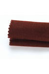 Demor Home Velvet Textured High-Quality Brick Red Curtain Single Panel 2