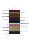 Demor Home Velvet Textured Extra Pleat Tiramisu Color High Quality Curtain Single Panel 4