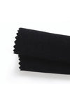 Demor Home Velvet Textured Extra Pleated Panther Black High-Quality Curtain Single Panel 2