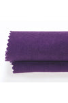 Demor Home Velvet Textured Extra Pleated Amethyst Color High Quality Curtain Single Panel 2