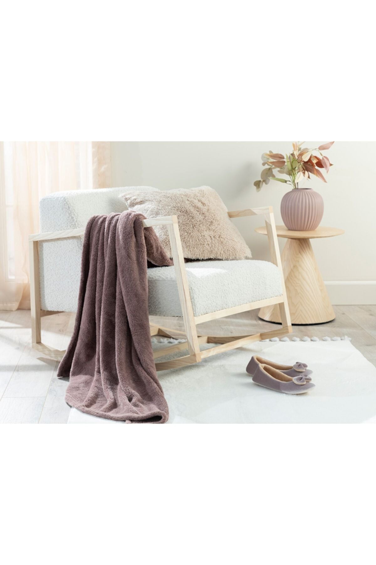 English Home Softy Wellsoft Tv Blanket 120x170 Cm Misty Lilac 1