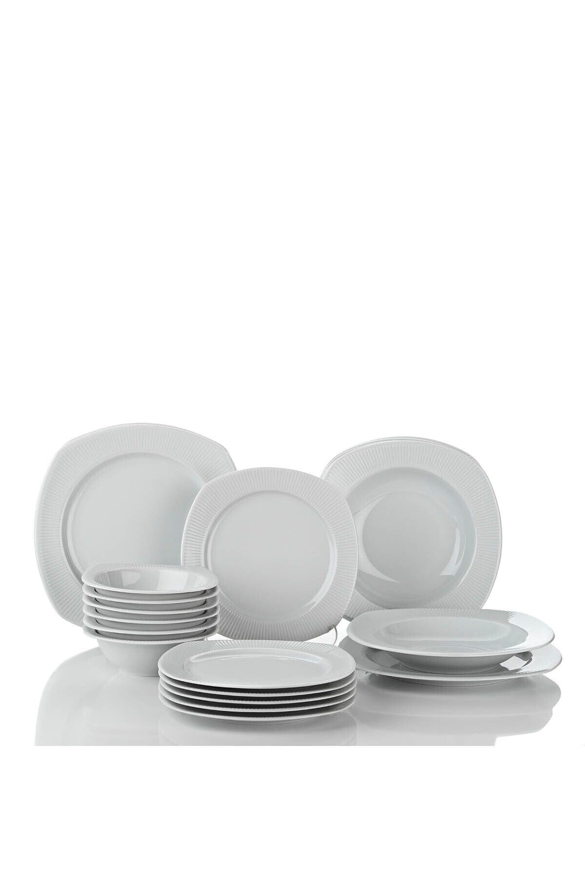 Kütahya Porselen Çisil 24 Piece 6 Person Dinner Set 7