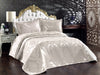 Double Bedspread Set Beste - Cream Cream 188WTN1404 1