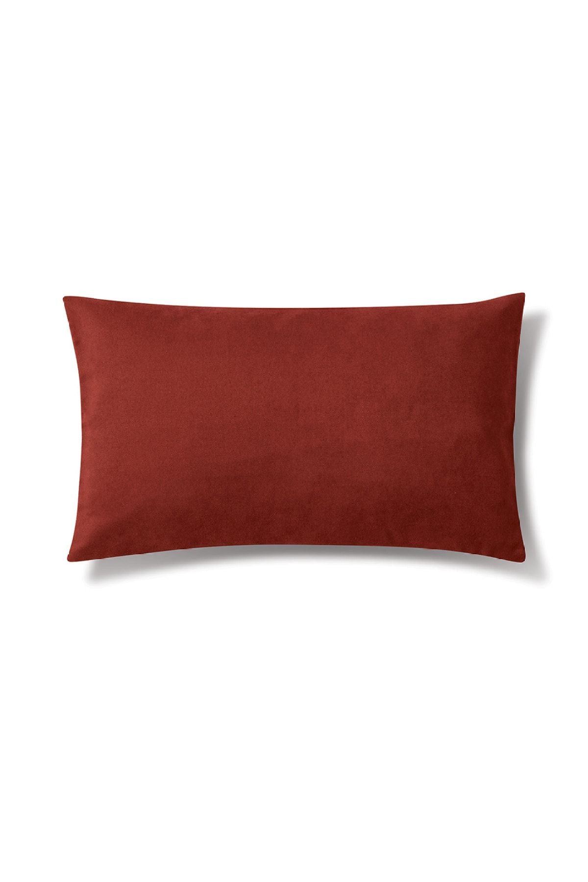 Demor Home Soft Series Brick Red Pillow Cover 3