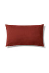 Demor Home Soft Series Brick Red Pillow Cover 3